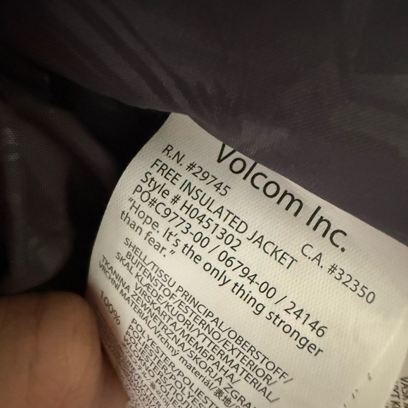 Volcom Free Insulated Let it Storm Vibrant Floral Ski Jacket - Picture 5 of 16